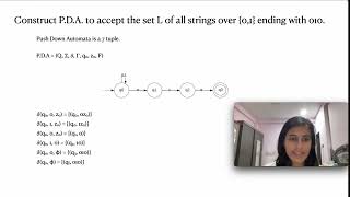 Theory Of Computation - Internal 1 - Task 1 - Automata Theory - Question 2 - Solution Explanation