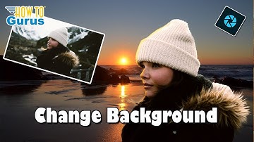 How to Use a Layer Mask to Change the Background in Photoshop Elements Tutorial