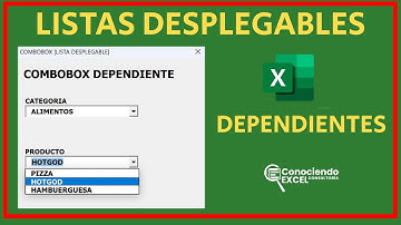 Como Crear Combobox dependientes en Excel vba