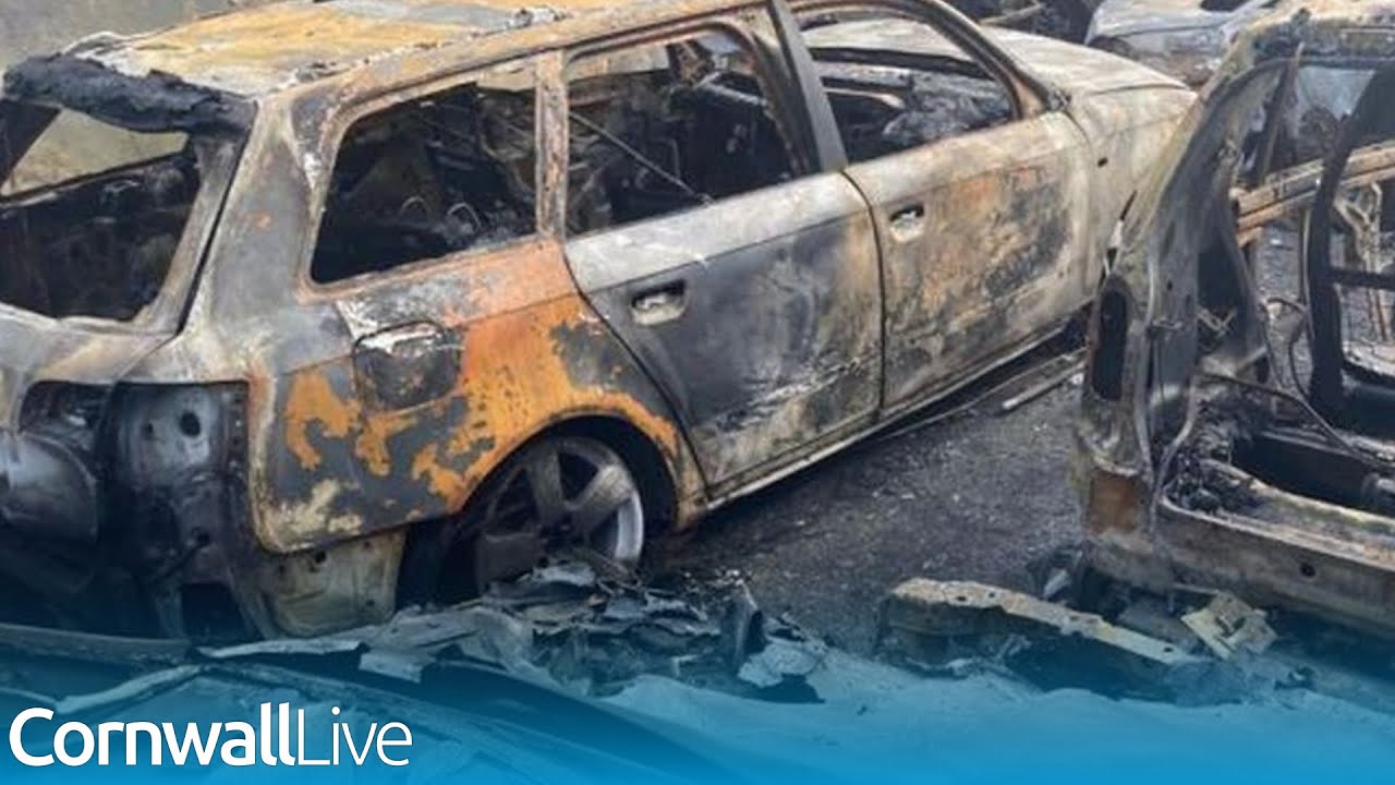 Chinese lantern ban call after 20 vehicles destroyed YouTube