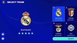 FC Mobile 24 - UEFA Champions League - Real Madrid - Round of 16 - 1st + 2nd leg - VS Inter Milan