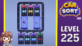 Car Sort Level 225 Solution Walkthrough