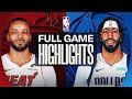 Mavericks vs Heat Full Game Highlights - Nov 24, 2025 🏀