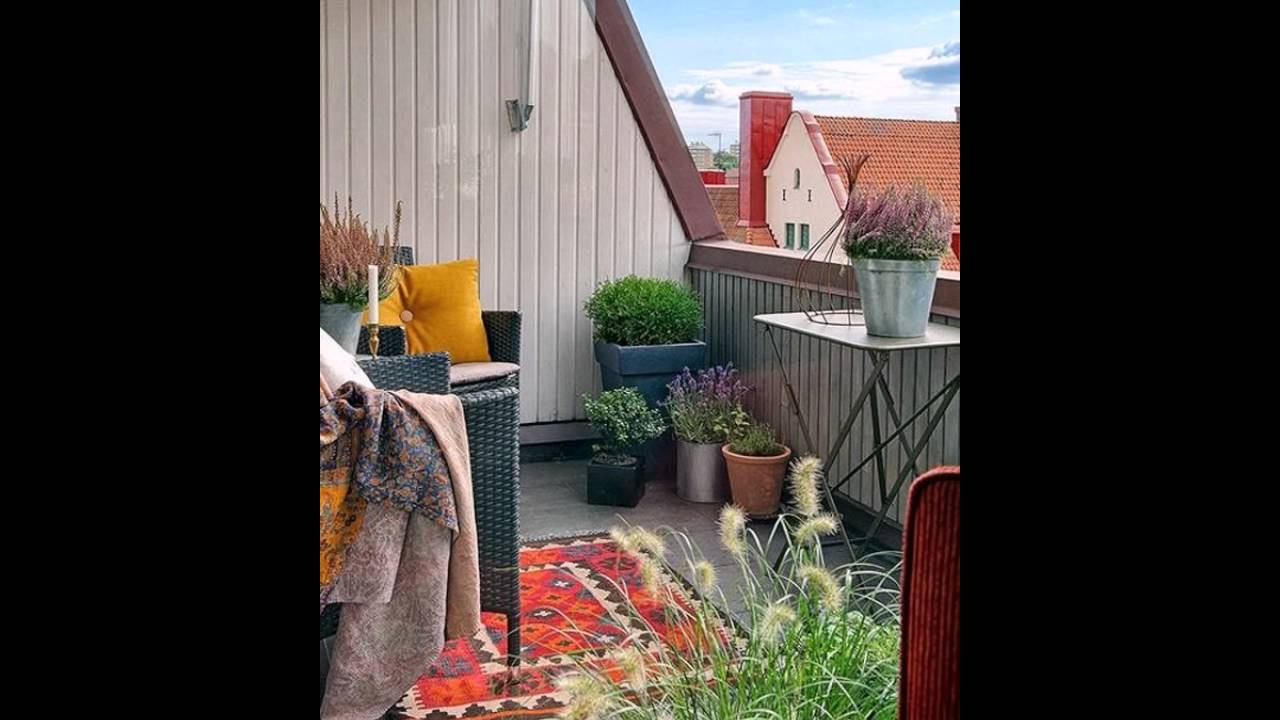 Boho chic balkon gärten youtube