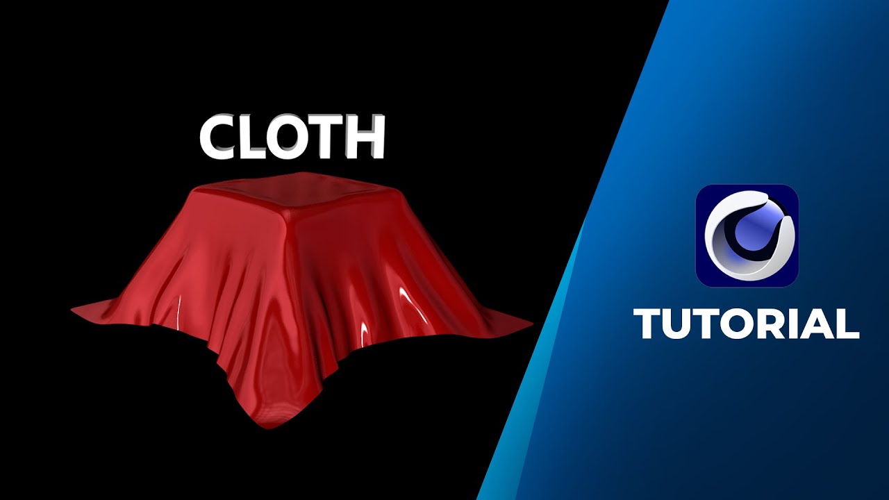 Cloth in Cinema 4D Tutorial - YouTube