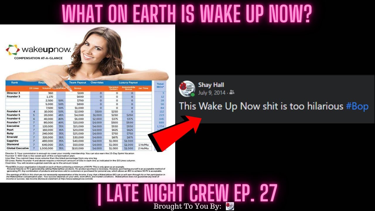 What On Earth is Wake Up Now? | Late Night Crew Ep. 27