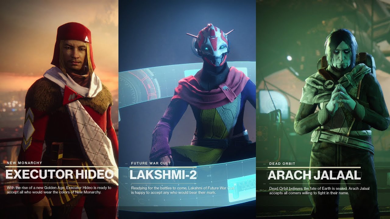 D2 - Season 3 Faction Rally Armor Ornaments
