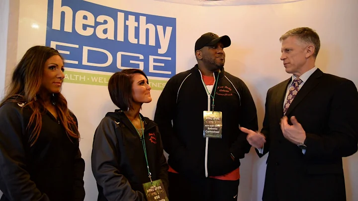 Antonio Carmichael and New Body Elite team members...