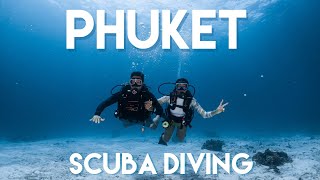 One day scuba trip in Phuket Thailand  3 dives. (Phuket Part 3)