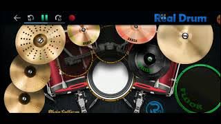 Awdella - Tertawan hati by Reza Zulfikar ( Real Drum )