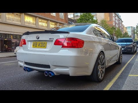 LOUD BMW M3 E92 Coupe Driving Around In London! REVS, Accelerations & More SOUNDS!