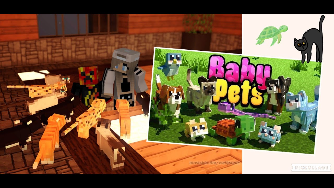 Baby Pets on Minecraft! - YouTube