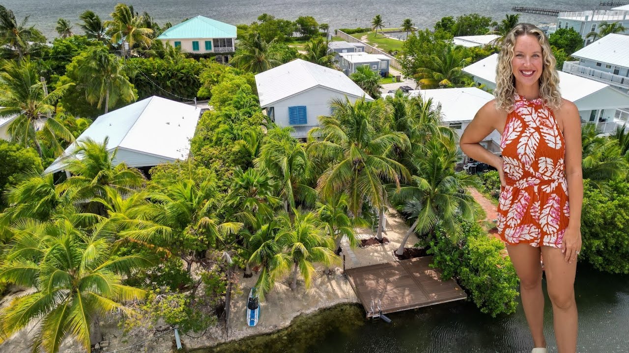 UNDER $1M! Little Torch Key | Tropical Oasis | Renovated Waterfront Home Tour