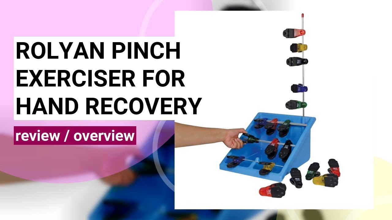 Rolyan Graded Pinch Exerciser Review: Boost Your Hand Strength After Injury!