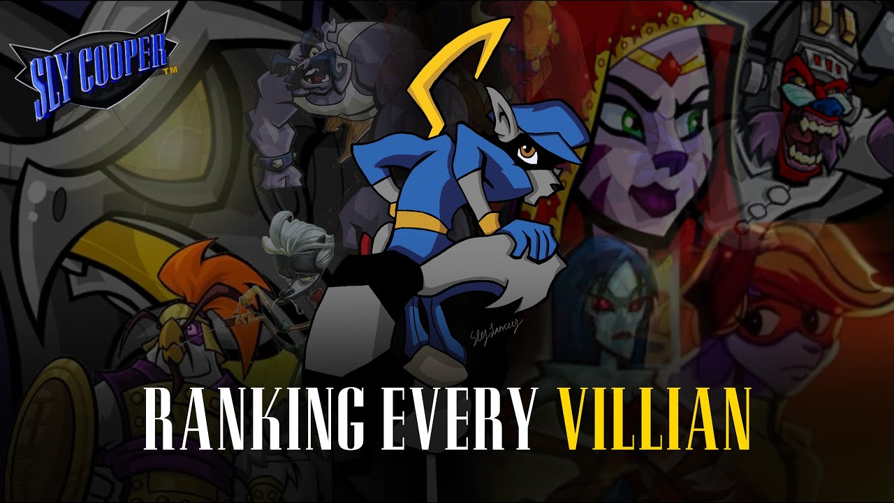 EVERY SLY COOPER VILLAIN RANKED [WORST TO BEST]
