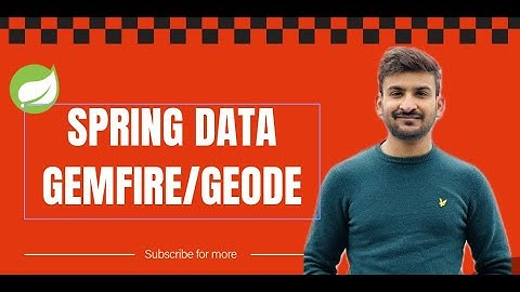 Spring Data Gemfire/Geode