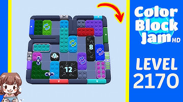 Color Block Jam Level 1264 (2170) Solution Walkthrough
