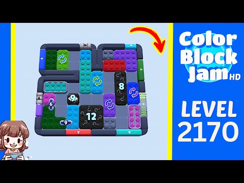 Color Block Jam Level 2170 walkthrough video preview