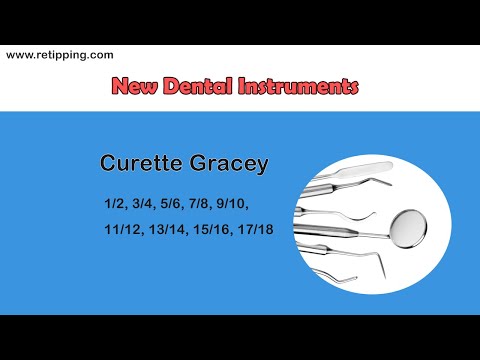 Curette Gracey 1 2 New Dental Instruments 
