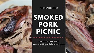 Smoked Pork Picnic Shoulder | Pit Boss KC Combo Pulled Pork