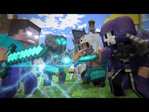 HEROBRINE & ENTITY 303 VS LICK & NULL [Animation Corto 