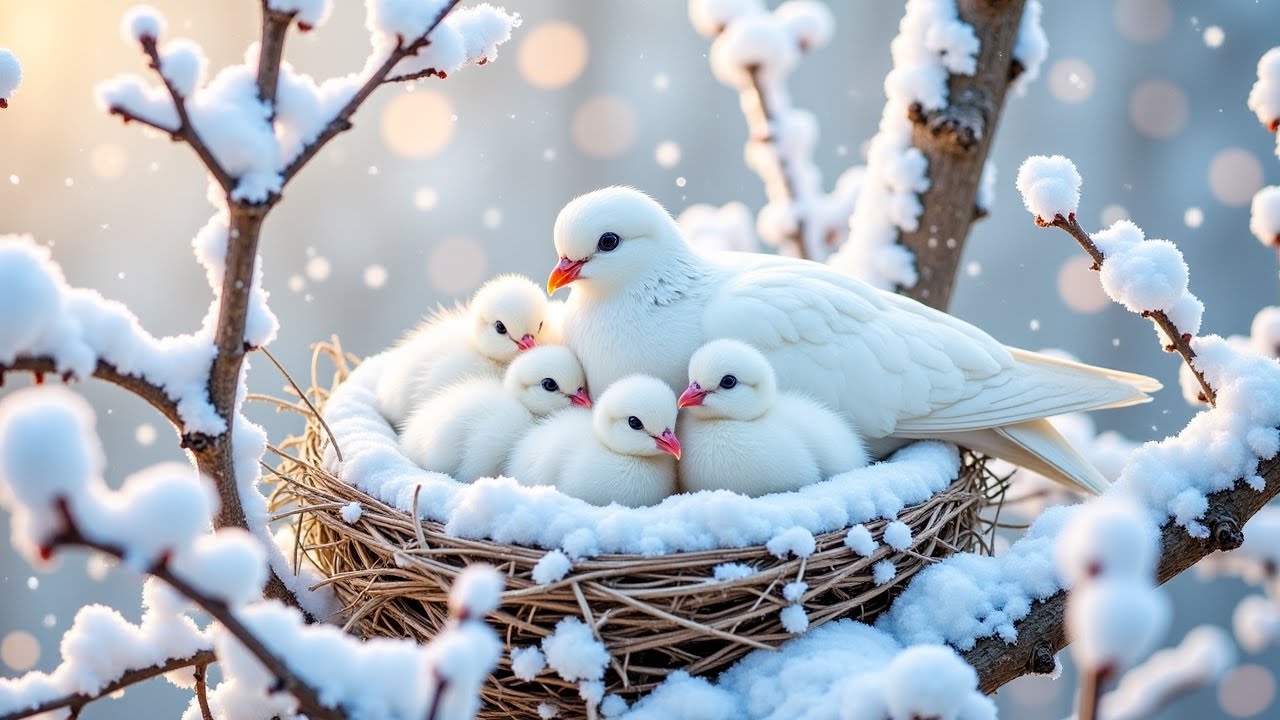 The gentle sound of birdsong sets against a backdrop of soothing Christmas music — Winter Ambience adlı videoyu YouTube'da izle The gentle sound of birdsong sets against a backdrop of soothing Christmas music — Winter Ambience adlı videoyu YouTube'da izle