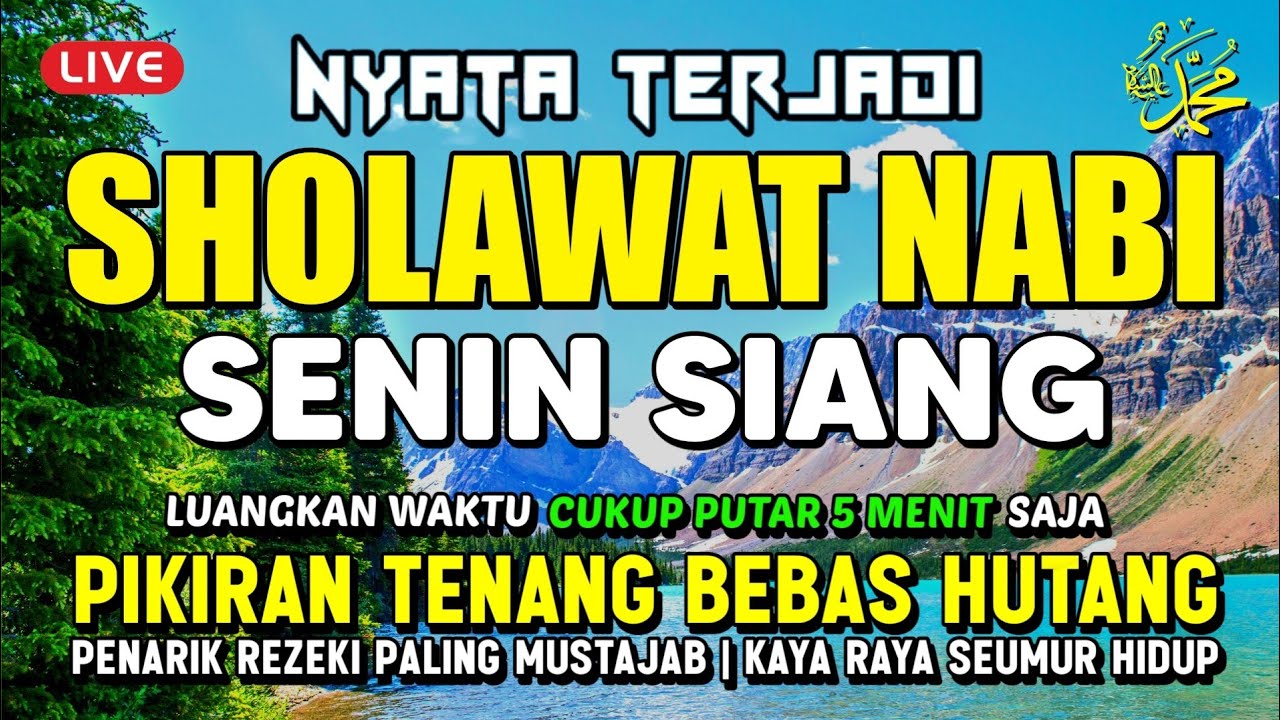 SHOLAWAT JIBRIL PENARIK REZEKI PALING DAHSYAT, Sholawat Nabi Muhammad SAW, Sholawat Jibril Merdu