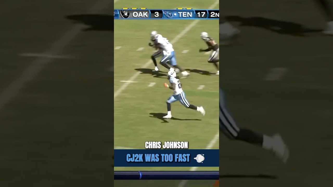 Chris Johnson Shows Off His 4.2 SPEED on 76-Yard TD 🔥