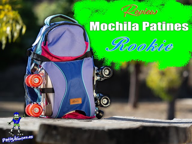 Como poner patines en Mochila porta Patines y Skate Voltage 