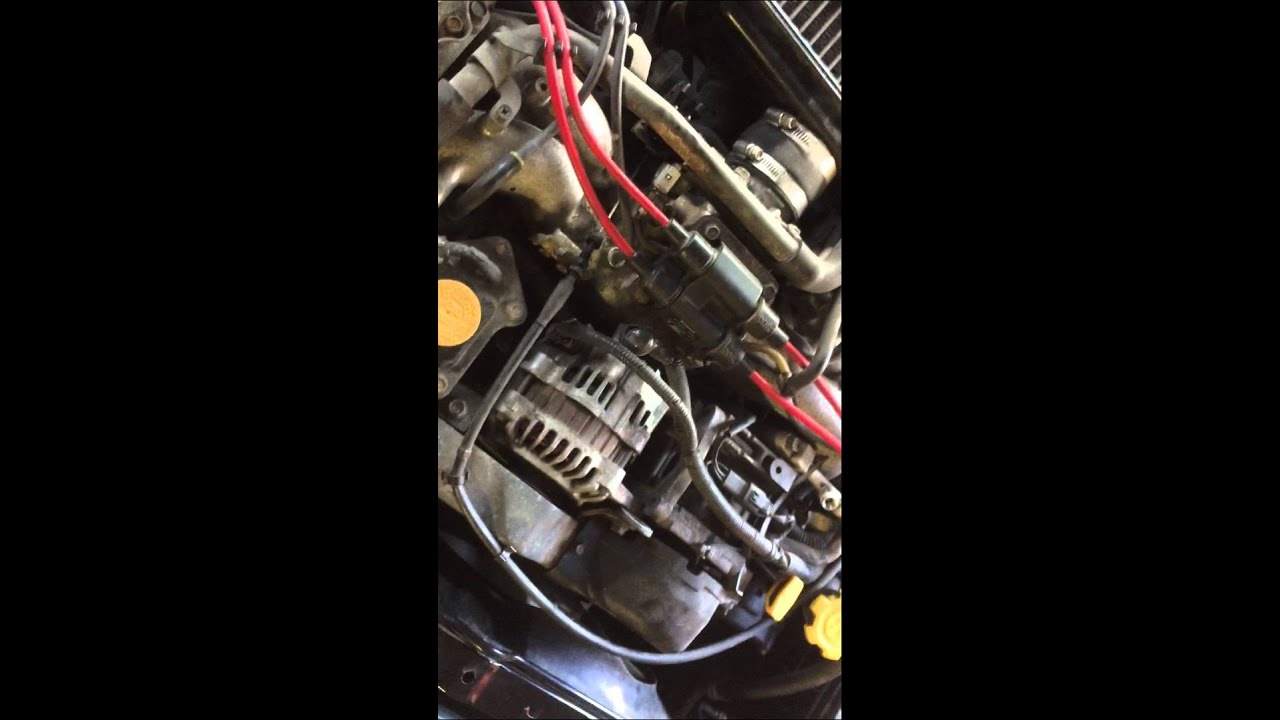 Subaru impreza Engine knocking (piston slap?) YouTube