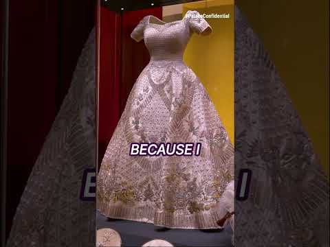 HIDDEN details in Queen Elizabeth II's coronation gown #shorts