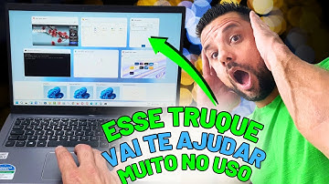 Esse SUPER ATALHO Muda de Aplicativo de Forma Rápida Usando o TOUCHPAD DO NOTEBOOK NO WINDOWS 11