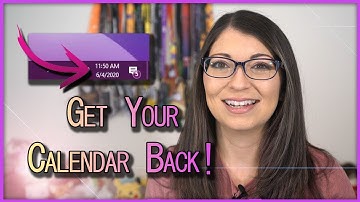 How To Show Date, Time Clock, and Day Of The Week On Your Windows 10 Taskbar \ Morse Code Quick Tips