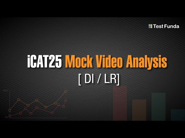 iCAT25 Mock Video Analysis (DILR) - Testfunda class=