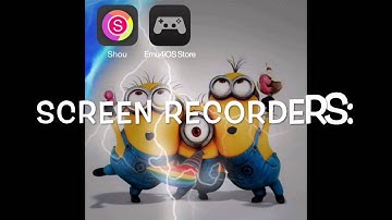 SCREEN RECORDER SOLUTION IOS- No jailbreak