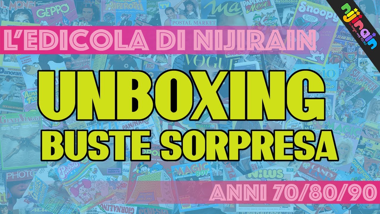 SUPER UNBOXING Buste Sorpresa by Nijirain