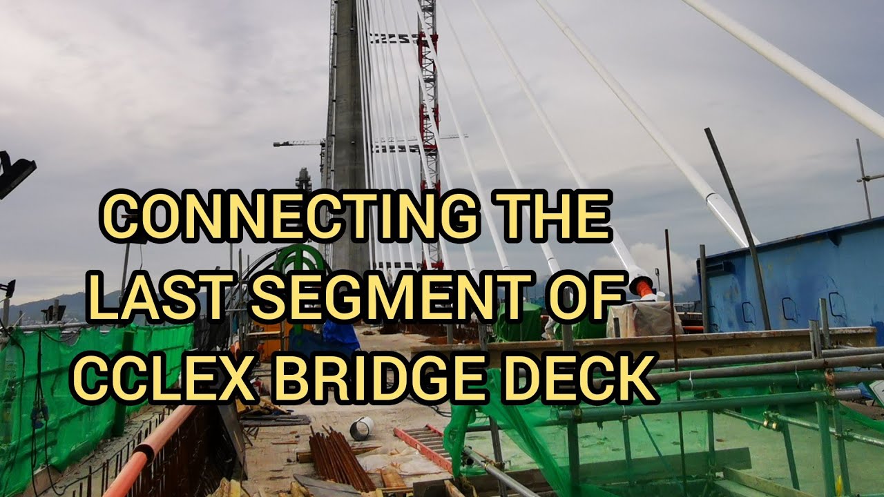 CCLEX Exclusive Media Tour on the final segment of bridge deck