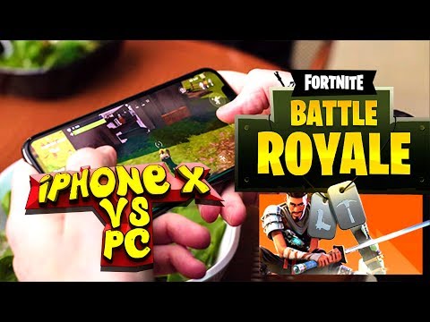 Video: Fortnite: IPhone X Neemt Xbox One X Over