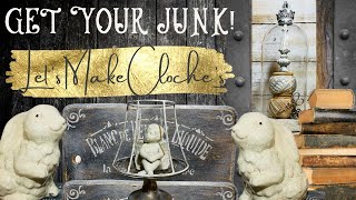 DIY Cloches~Thrift Flips Trash To Treasure:Edit; I used DIY Crinoline instead of White Swan.