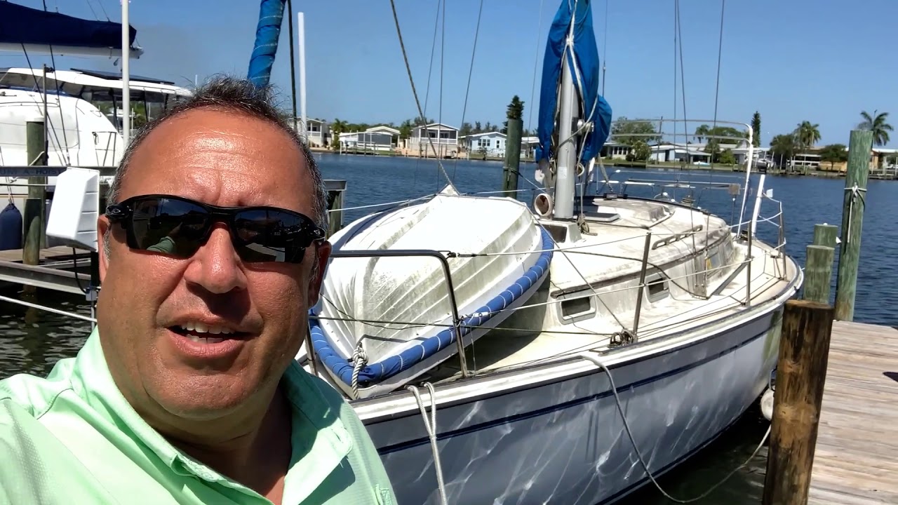 NEVER TOO LATE: Middle age couple starts their life anew in 1985 Pearson 34 Sailboat
