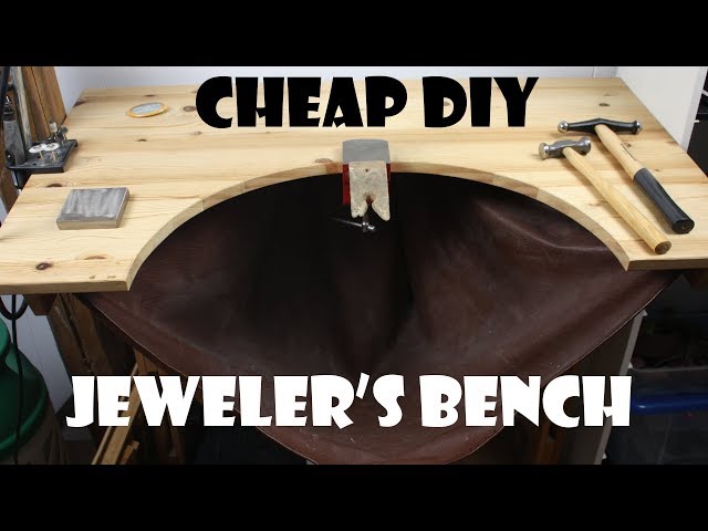 How To Build A Jewellers Bench / DIY Jewellery Workbench 