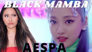 AESPA (에스파) BLACK MAMBA MV REACTION | ShilaBui