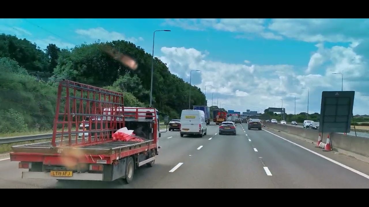 Motorway collection. Leeds to Redditch. M1-A42 - M42