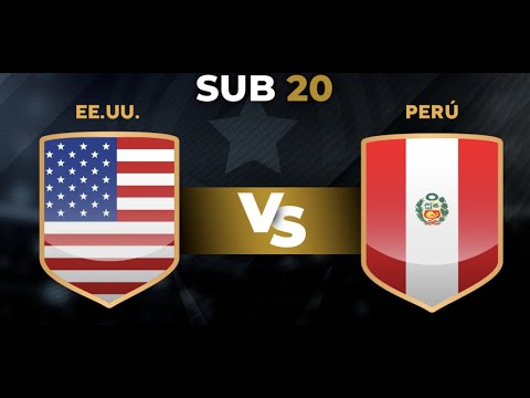 Deuda en el debut: Perú cayó por 3-1 ante Estados Unidos en la Revelations Cup Sub-20