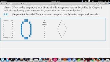 C How to Program Sixth Edition (Deitel & Deitel), exercise 2.21