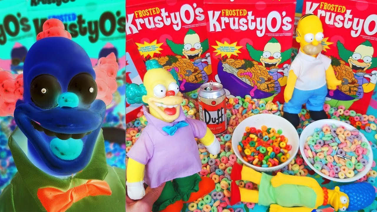 THE SIMPSONS CEREAL Krusty The Clown's Krusty-o's commercial (reupload)