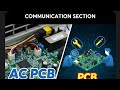 COMMUNICATION Section AC Pcb , Ac pcb repairing course