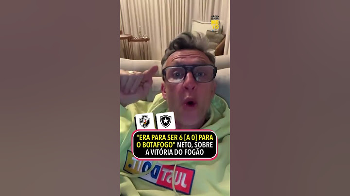 Neto exalta Botafogo após vitória no clássico contra o Vasco #shorts 📹: @radiocraqueneto
