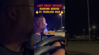 'That's Fine!' Female Cop Illegally Threaten to Arrest the Man For Rightfully Refusing To ID