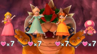 Mario Party 10 - Peach, Rosalina, Daisy, Toadette, Bowser - Whimsical Waters